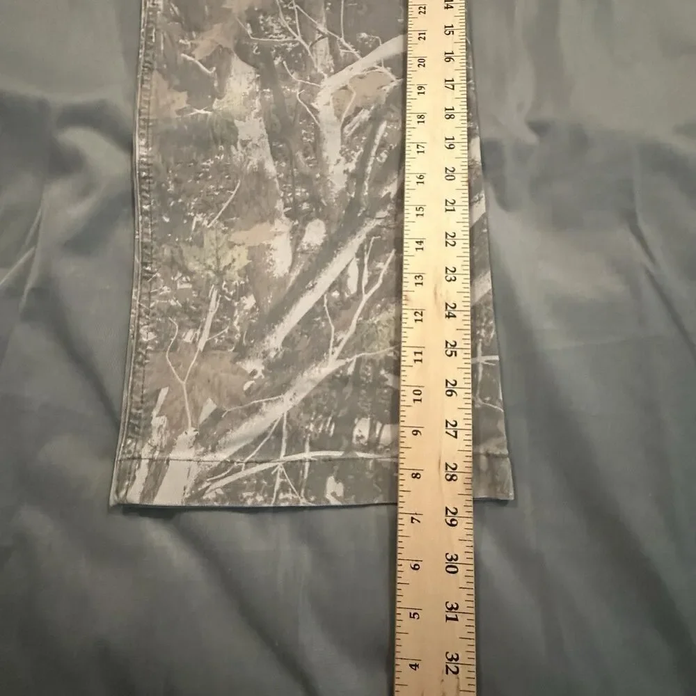 Abercrombie & Fitch Baggy Carpenter Pants Mens 30x30 Camo Workwear Utility Y2K